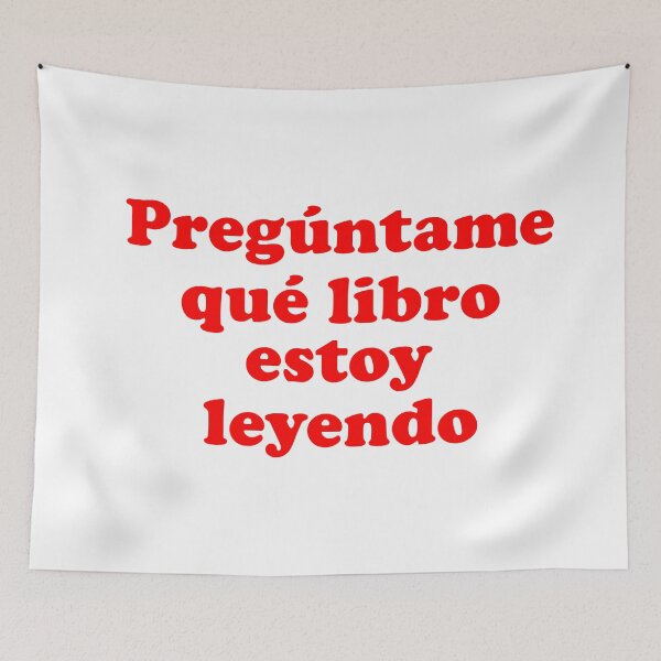 Item preview, Pregúntame Qué Libro Estoy Leyendo designed and sold by Julio Benitez.