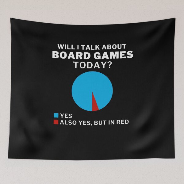 Item preview, Funny Board Games Lover Will I Talk About Board Games Today designed and sold by MouDantArts.