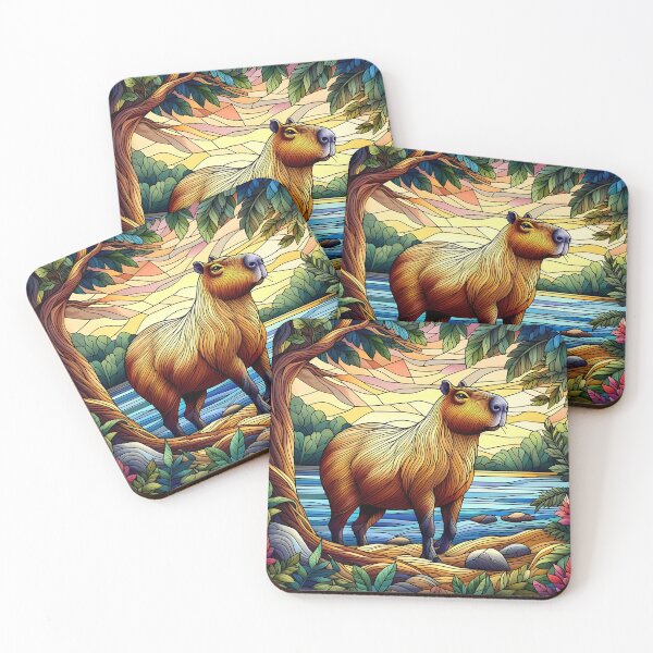 Item preview, Capybara Art #80 | Capybara Lovers designed and sold by ksgraphics222.