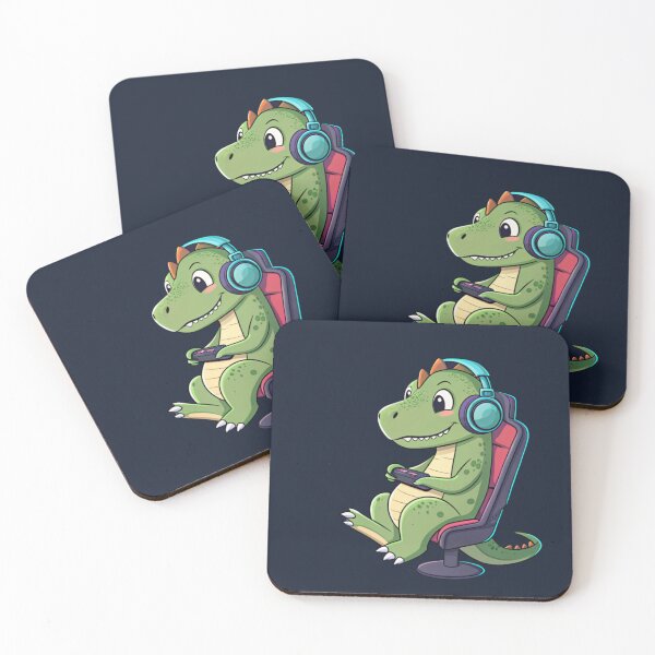 Item preview, Gamer T-Rex designed and sold by SignumShop.