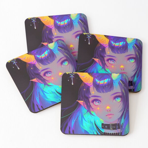 Item preview, Gothic Shimmer Elf Anime Girl designed and sold by bubblegoth.
