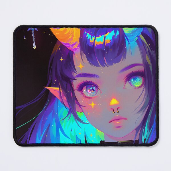 Item preview, Gothic Shimmer Elf Anime Girl designed and sold by bubblegoth.
