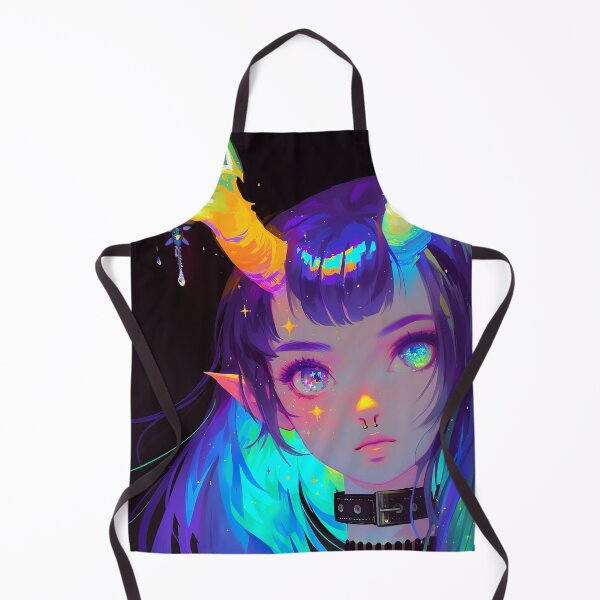 Item preview, Gothic Shimmer Elf Anime Girl designed and sold by bubblegoth.