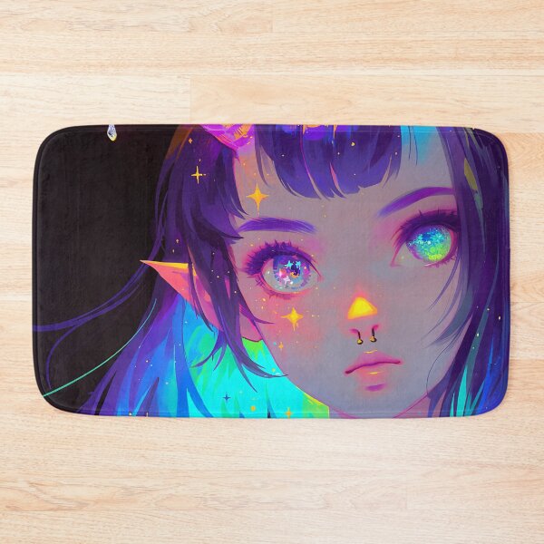 Item preview, Gothic Shimmer Elf Anime Girl designed and sold by bubblegoth.