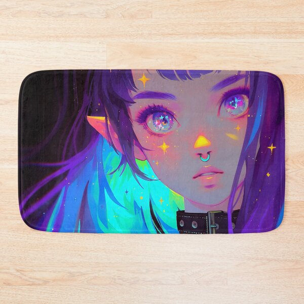 Item preview, Gothic Septum Piercing Anime Girl designed and sold by bubblegoth.