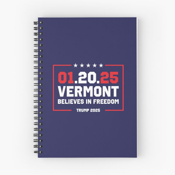 Item preview, 01.20.25: Vermont Believes in Freedom designed and sold by Infinite Freedom.