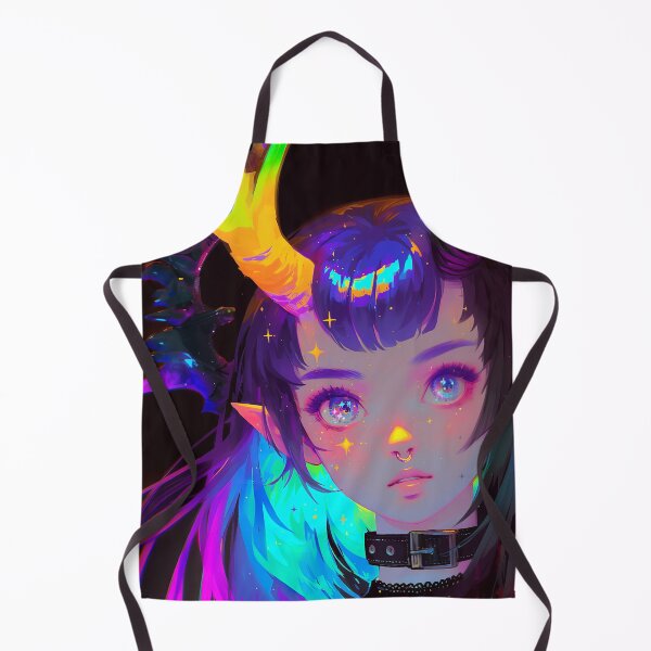 Item preview, Dark Elf Septum Piercing Anime Girl designed and sold by bubblegoth.