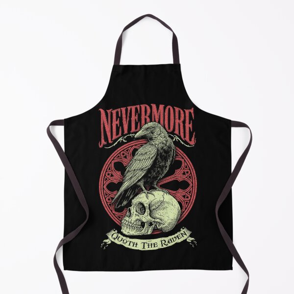 Item preview, Nevermore Quoth The Raven Gothic Edgar Allan Poe Quote designed and sold by GrandeDuc.