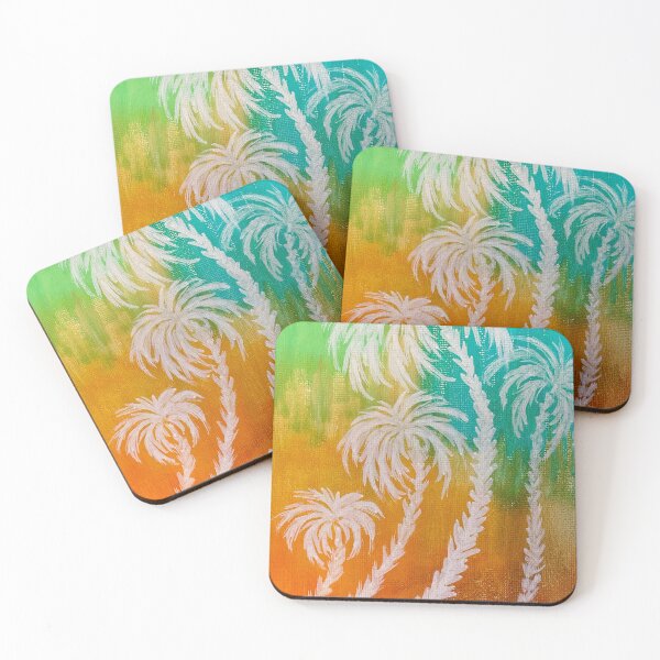 Item preview, Colorful Palm Trees  designed and sold by MatrixTattoo.