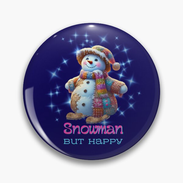 Item preview, Snowman but Happy! designed and sold by DMHG.