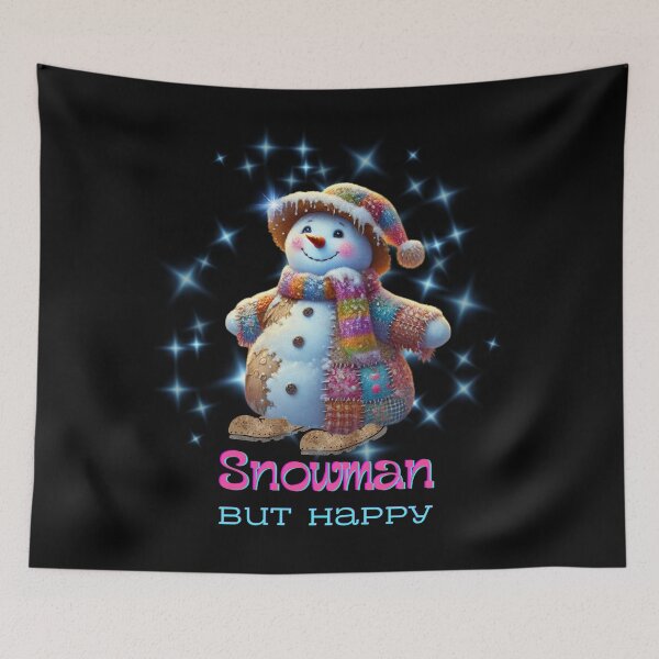 Item preview, Snowman but Happy! designed and sold by DMHG.