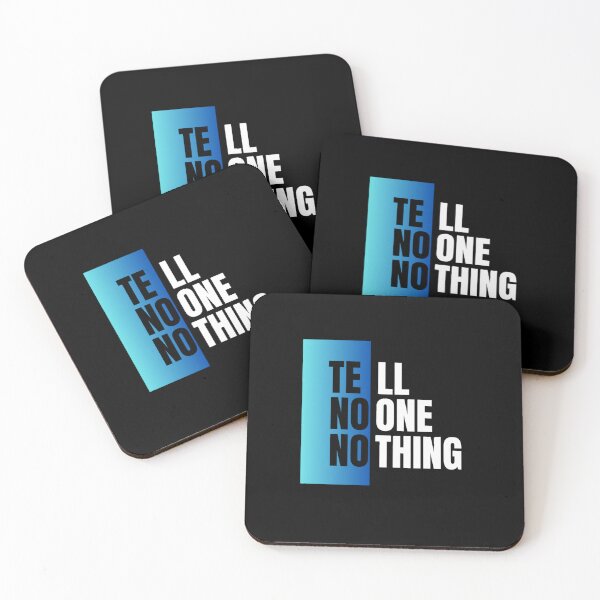 Item preview, Tell No One Nothing designed and sold by BSFT.