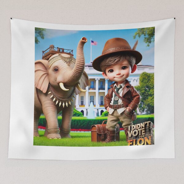 Item preview, "I Didn't Vote for Elon - Whimsical Adventures Collection" designed and sold by MySheetMusicArt.