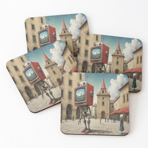 Item preview, Retro Futurism - A 1960s Robot's Adventure Across Europe - dePace' designed and sold by mrpropcake.