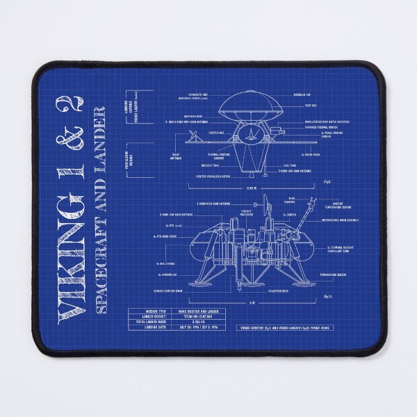 Artikelvorschau, Viking 1 & 2 Space Probes (Blueprint. Vertical) entworfen und verkauft von BGALAXY.