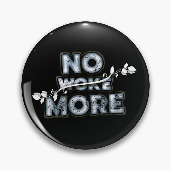 Item preview, Woke No More . Typographical Design . Grey . #4 designed and sold by Artistic63.