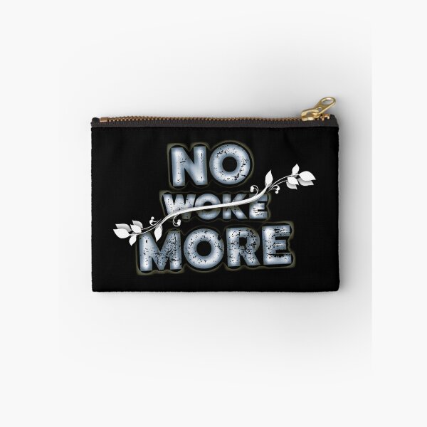 Item preview, Woke No More . Typographical Design . Grey . #4 designed and sold by Artistic63.