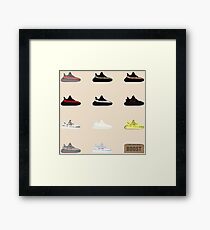 Lámina enmarcada Exhibición de Yeezy
