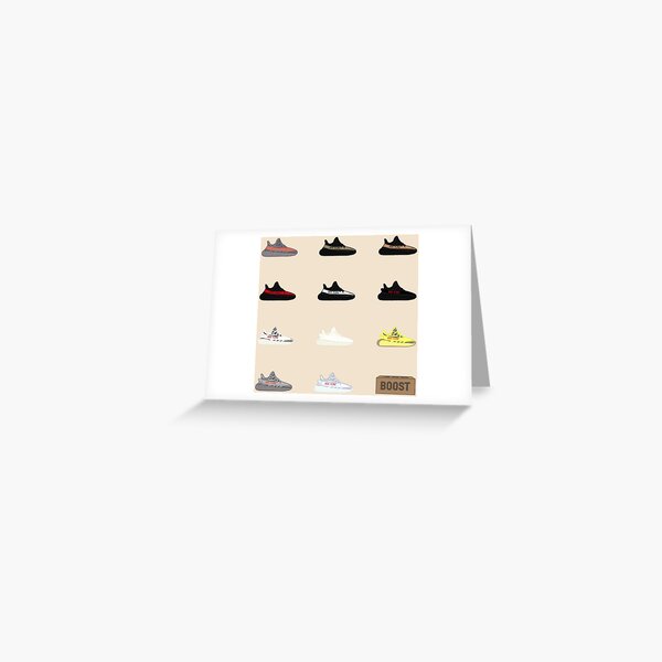 Yeezy Display Greeting Card