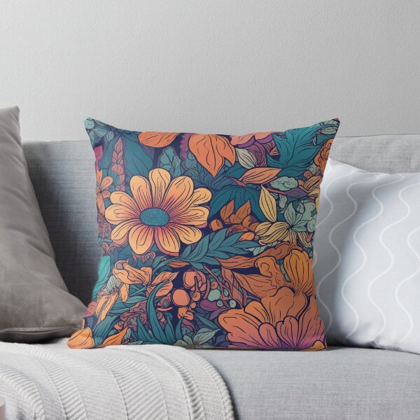 Aperçu de l'œuvre Fleurs et fougères des bois sauvages créée et vendue par MuseMavenDesign.
