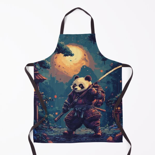 Item preview, Pixel Panda Samurai designed and sold by Kaos-Bit.