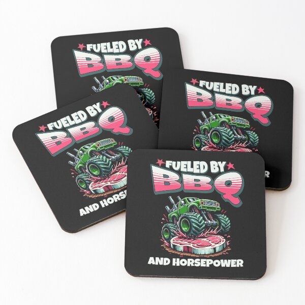Item preview, Fueled By BBQ And Horsepower designed and sold by RockBeeDesigns.