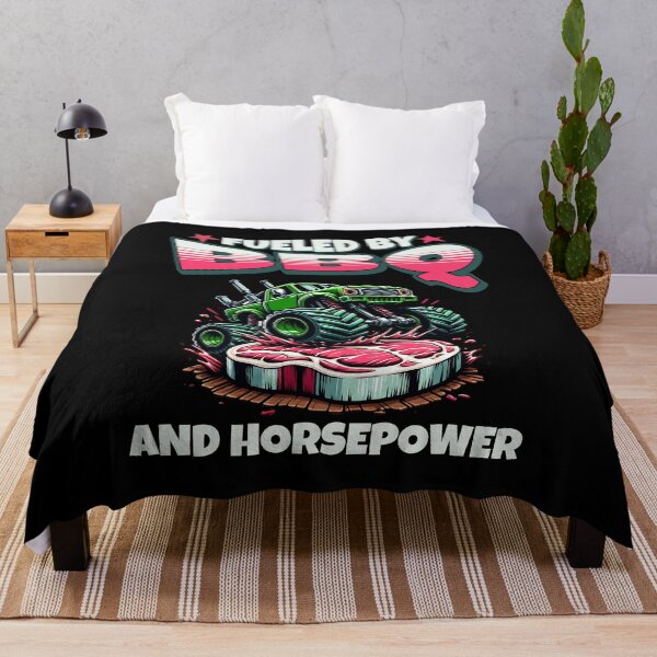 Item preview, Fueled By BBQ And Horsepower designed and sold by RockBeeDesigns.