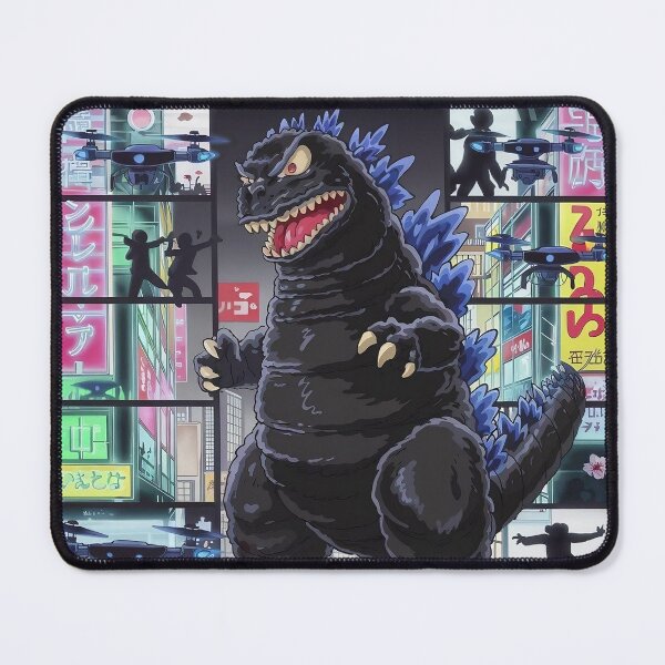Item preview, Dadzilla Causing Havoc In Big City - Dadzilla Father designed and sold by Mahmoud Salah.