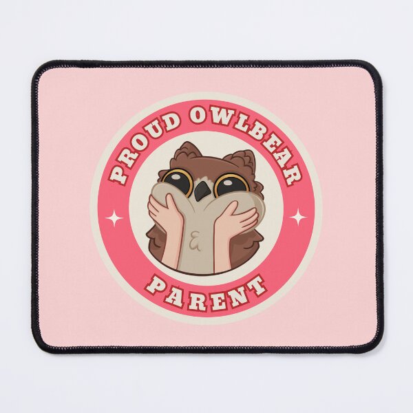 Item preview, Proud Owlbear Parent Pink designed and sold by livzingg.