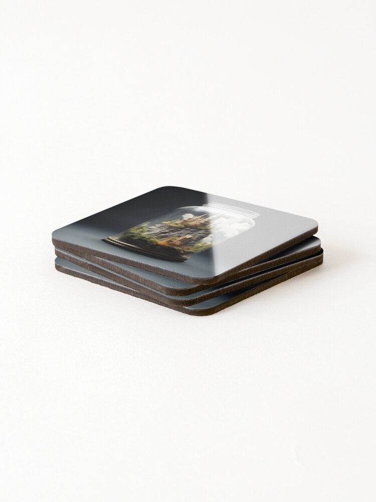 Thumbnail 4 of 5, Coasters (Set of 4), Castle In A Jar designed and sold by Rtymer.