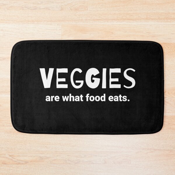 Item preview, Veggies Are What Food Eats - Carnivore BBQ Humor  designed and sold by The Junto Shop.
