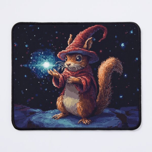 Item preview, Pixel Squirrel Wizard designed and sold by Kaos-Bit.