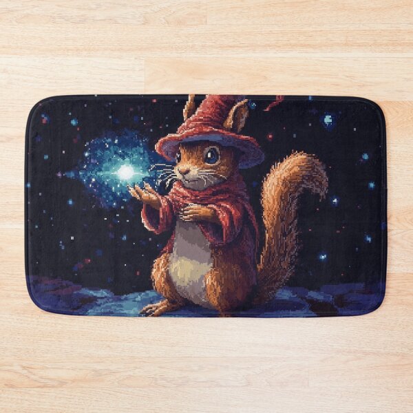 Item preview, Pixel Squirrel Wizard designed and sold by Kaos-Bit.