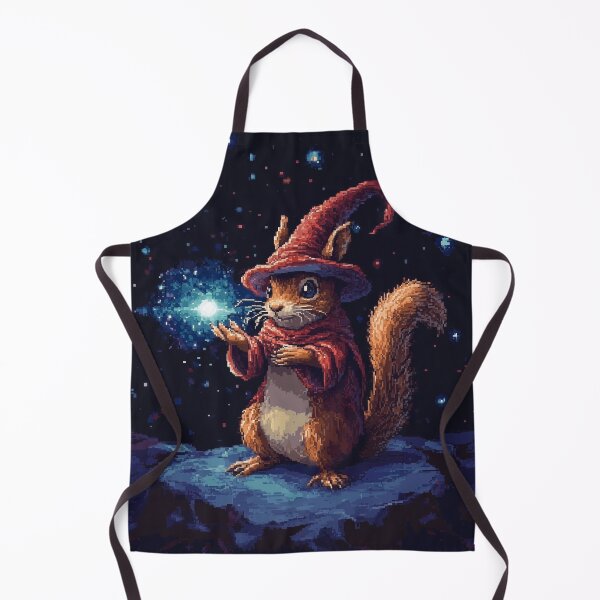 Item preview, Pixel Squirrel Wizard designed and sold by Kaos-Bit.