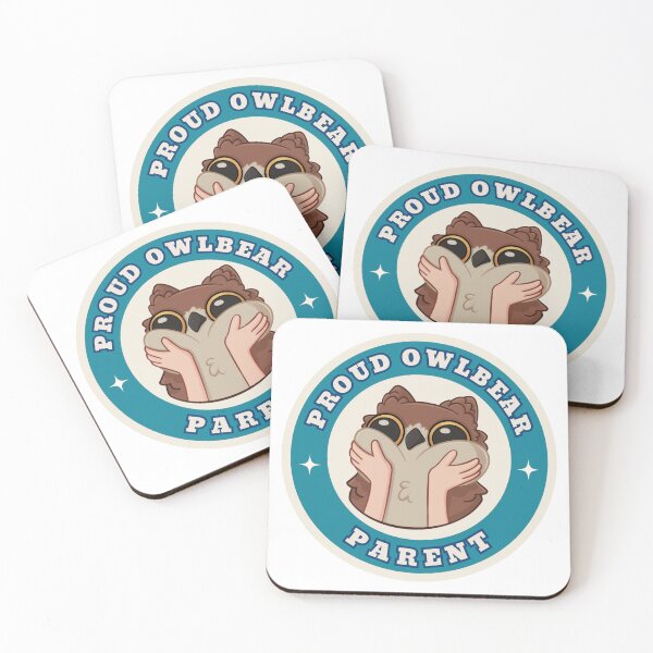 Item preview, Proud Owlbear Parent Light Blue designed and sold by livzingg.