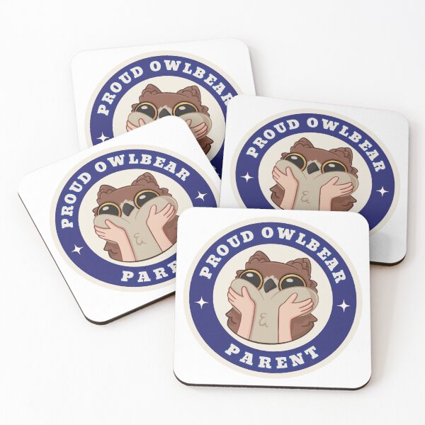 Item preview, Proud Owlbear Parent Blue designed and sold by livzingg.