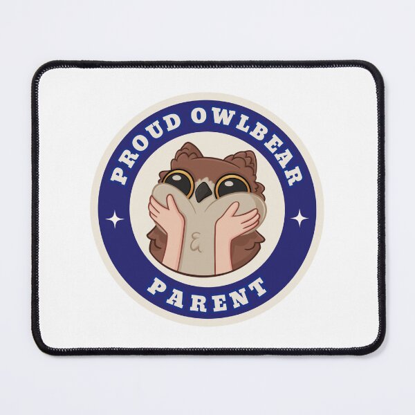 Item preview, Proud Owlbear Parent Blue designed and sold by livzingg.