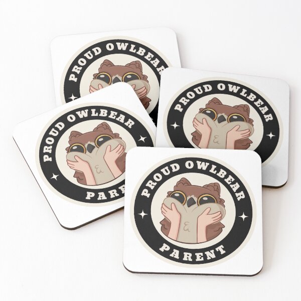 Item preview, Proud Owlbear Parent Black designed and sold by livzingg.