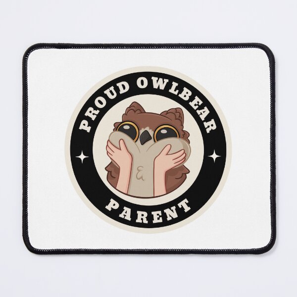 Item preview, Proud Owlbear Parent Black designed and sold by livzingg.