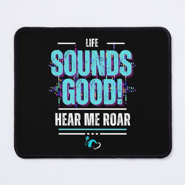 Item preview, Life Sounds Good | Hear me roar | Cochlear Implant designed and sold by SoundStyleShop.