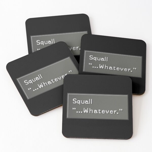 Item preview, Whatever -  Squall Leonhart Dialogue Box designed and sold by MogsterMemes.