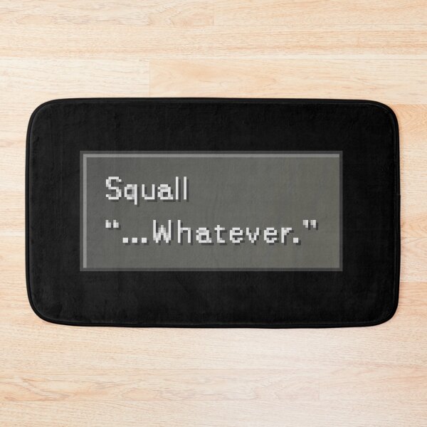 Item preview, Whatever -  Squall Leonhart Dialogue Box designed and sold by MogsterMemes.