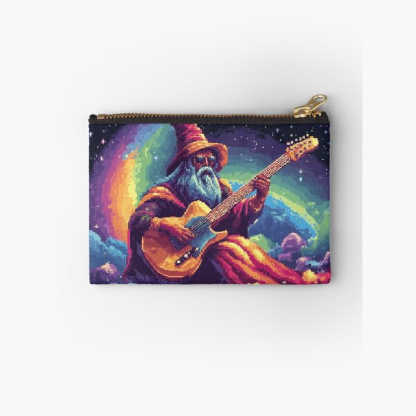 Item preview, Wizard Playing Guitar designed and sold by Kaos-Bit.