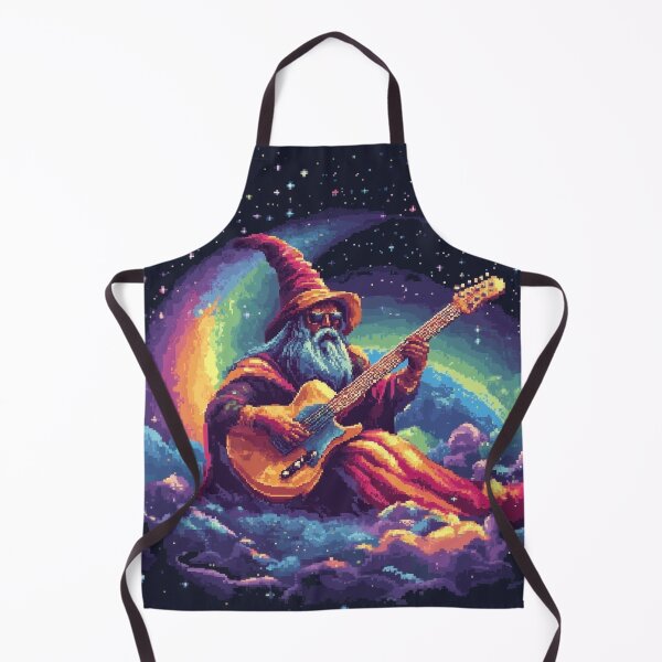 Item preview, Wizard Playing Guitar designed and sold by Kaos-Bit.