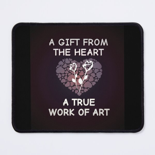 Item preview, A Gift from the Heart . A True Work of Art . Typographical . #4 designed and sold by Artistic63.