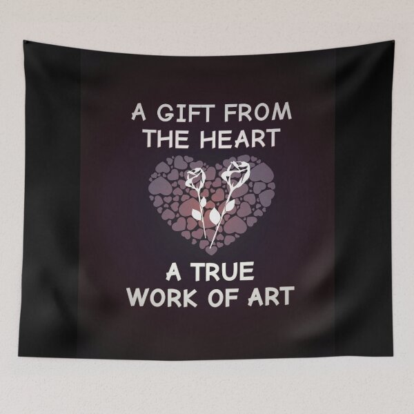 Item preview, A Gift from the Heart . A True Work of Art . Typographical . #4 designed and sold by Artistic63.