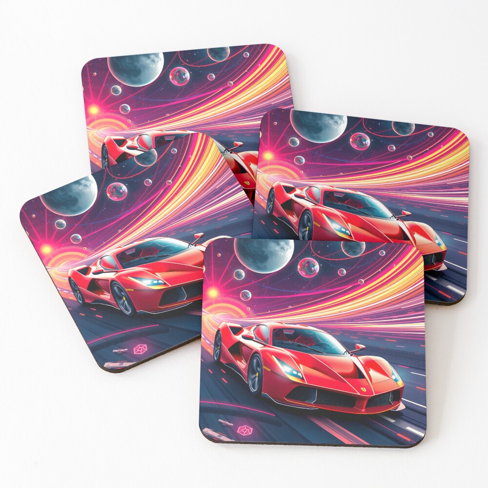 Item preview, Coasters (Set of 4) designed and sold by PineSunStudio.