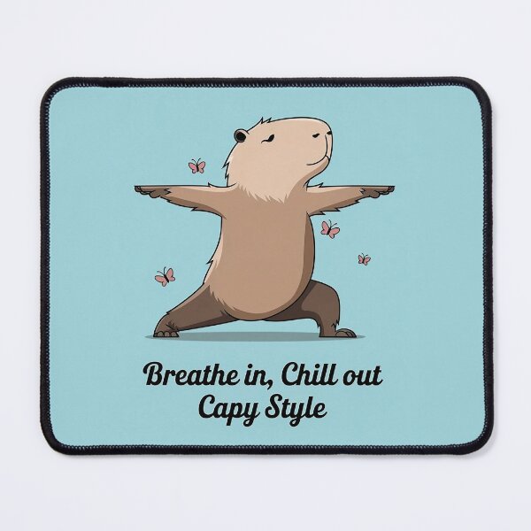 Item preview, Breathe in Chill out Capy Style designed and sold by Situstshirts.