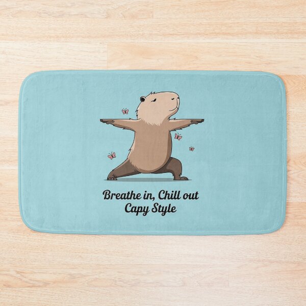 Item preview, Breathe in Chill out Capy Style designed and sold by Situstshirts.