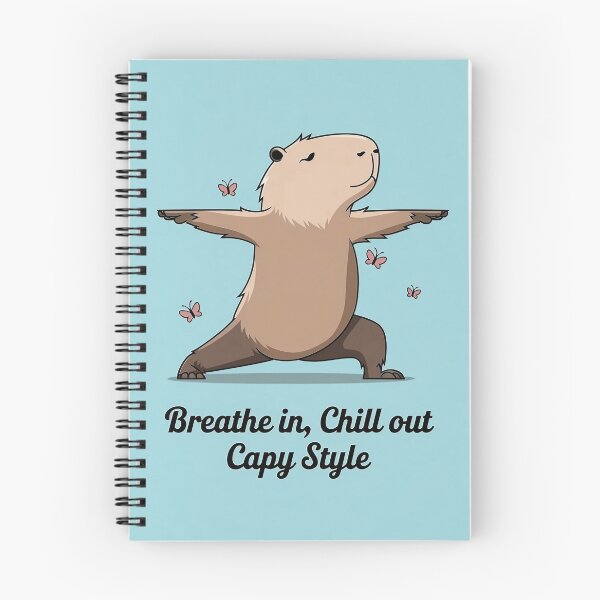Item preview, Breathe in Chill out Capy Style designed and sold by Situstshirts.